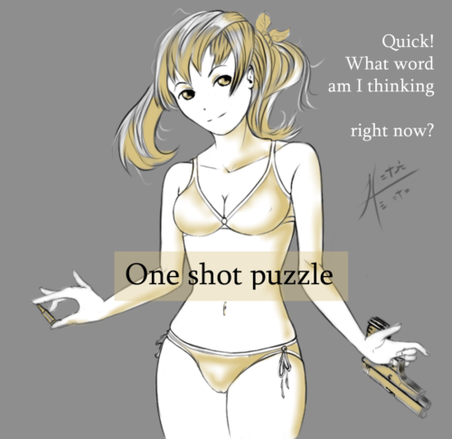 One-shot-puzzle